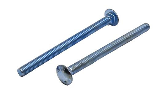 5/16-18 X 4-1/2 ZINC PLATED CARRIAGE BOLT (FT) A307 GRADE A