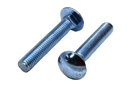 1/2-13 X 3 ZINC PLATED CARRIAGE BOLT (FT) A307 GRADE A