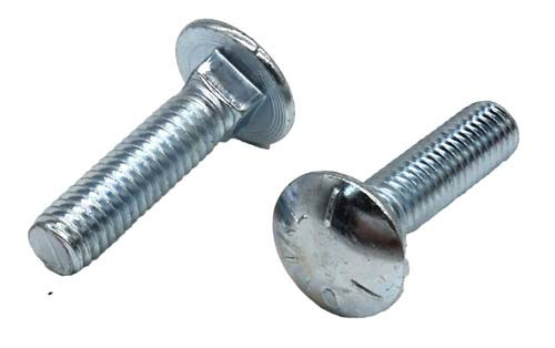 3/8-16 X 1-3/4 ZINC PLATED CARRIAGE BOLT (FT) GRADE 5