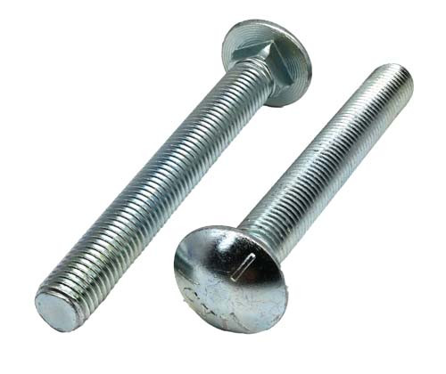 3/4-10 X 6 ZINC PLATED CARRIAGE BOLT (FT) GRADE 5