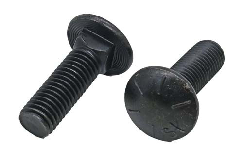 5/8-11 X 4 PLAIN FINISH CARRIAGE BOLT (FT) GRADE 8