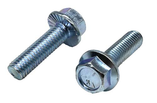 1/2-13 X 1-3/4 ZINC PLATED SERRATED FLANGE BOLT (FT) GRADE 5