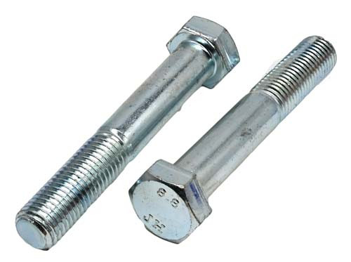 M16-2.00 X 220MM ZINC PLATED HEX HEAD BOLT GRADE 8.8
