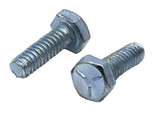 1/4-20 X 7/8 ZINC PLATED HEX HEAD BOLT GRADE 5