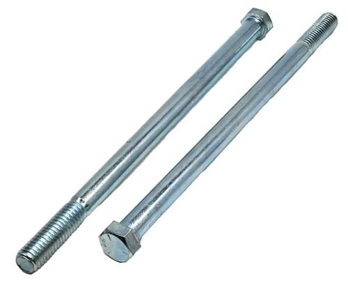 7/16-14 X 8 ZINC PLATED HEX HEAD BOLT GRADE 5