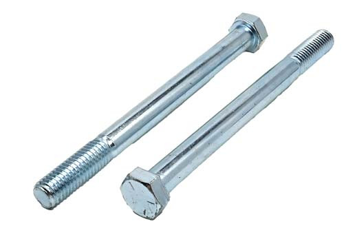 1/2-13 X 6 ZINC PLATED HEX HEAD BOLT GRADE 5