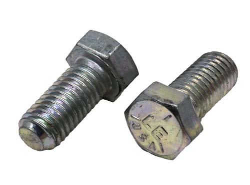 9/16-12 X 1-1/4 ZINC PLATED HEX HEAD BOLT GRADE 5