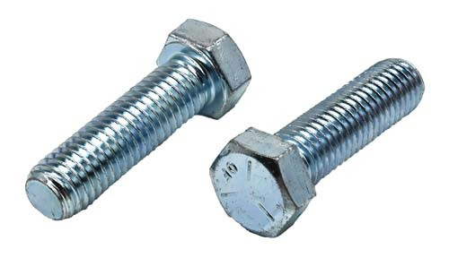 9/16-12 X 1-3/4 ZINC PLATED HEX HEAD BOLT GRADE 5