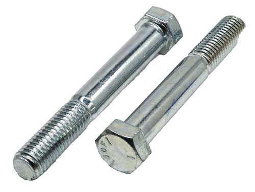 9/16-12 X 4 ZINC PLATED HEX HEAD BOLT GRADE 5