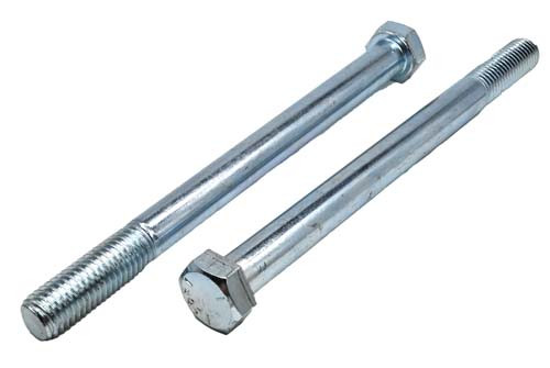 5/8-11 X 8-1/2 ZINC PLATED HEX HEAD BOLT GRADE 5