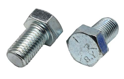 7/8-9 X 1-1/2 ZINC PLATED HEX HEAD BOLT GRADE 5
