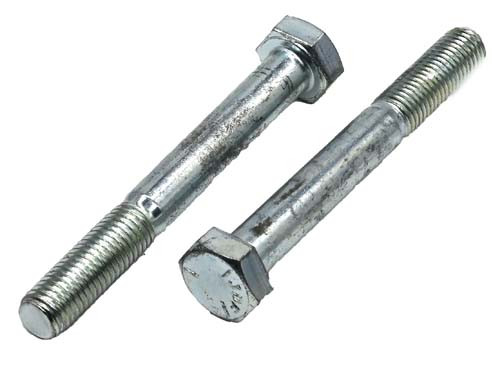 5/16-24 X 4 ZINC PLATED HEX HEAD BOLT GRADE 5