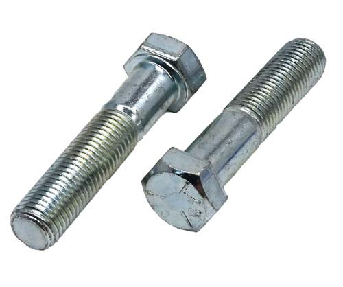 7/16-20 X 4-1/2 ZINC PLATED HEX HEAD BOLT GRADE 5