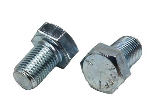 1/2-20 X 1 ZINC PLATED HEX HEAD BOLT GRADE 5