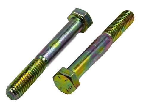 3/8-16 X 5/8 ZINC/YELLOW HEX HEAD BOLT GRADE 8