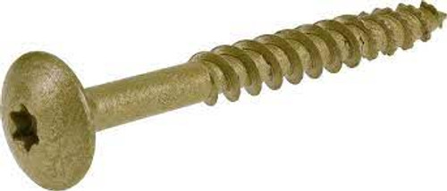1/4 X 2 BRONZE STAR DRIVE EXTERIOR CONSTRUCTION LAG SCREW