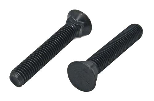 1/2-13 X 1-1/4 PLAIN FINISH PLOW BOLT GRADE 8