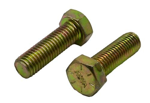 5/8-11 X 1-3/4 ZINC/YELLOW PLOW BOLT GRADE 8