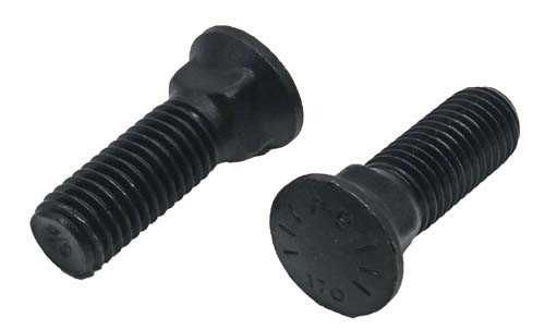 5/8-11 X 2-1/2 PLAIN FINISH PLOW BOLT GRADE 8