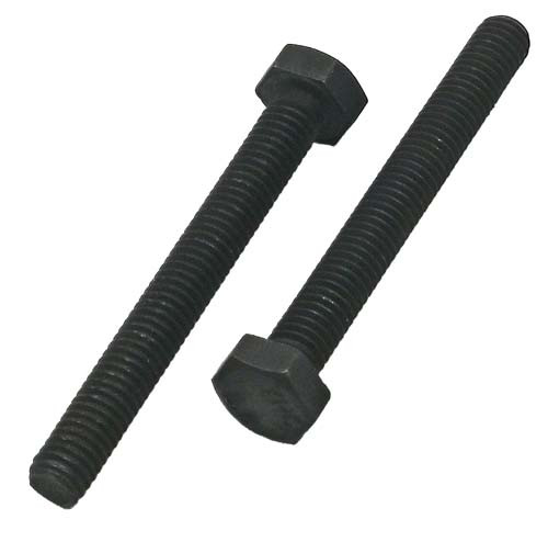 M6-1.00 X 50MM PLAIN FINISH FULL THREAD HEX HEAD TAP BOLT GRADE 8.8