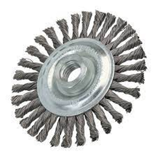 6 DIAMETER WIRE WHEEL FOR BENCH GRINDER 6 DIAMETER WIRE WHEEL FOR BENCH GRINDER