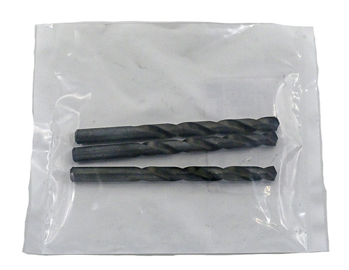 3/16 BLACK OXIDE JOBBER LENGTH HIGH SPEED STEEL DRILL BIT TYPE 198 ***USA MADE***