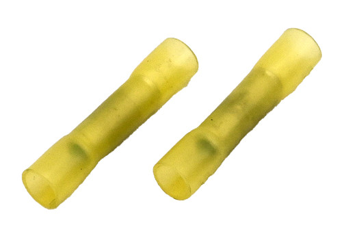 HEAT SHRINK BUTT CONNECTOR YELLOW 12-10 GAUGE