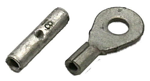 UNINSULATED MALE 22-18 GAUGE (RED)