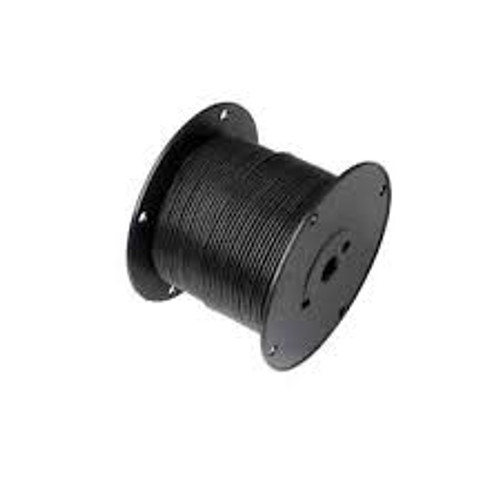 SPOOL WITH 500 FEET OF THE BLACK 16 GAUGE PRIMARY WIRE SPOOL WITH 500 FEET OF THE BLACK 16 GAUGE PRIMARY WIRE