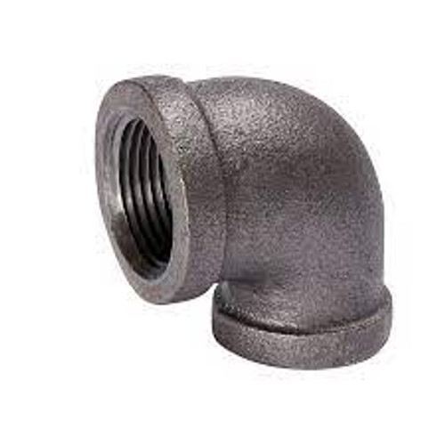 3/4 NPT MALE-FEMALE BLACK IRON 90 DEGREE STREET ELBOW
