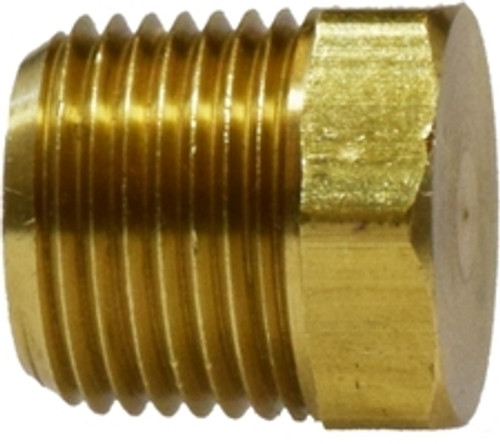 1/4 NPT HEX HEAD PIPE PLUG BRASS FITTING