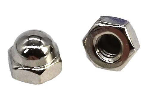 3/4-10 PLATED LOW CROWN ACORN HEX CAP NUT