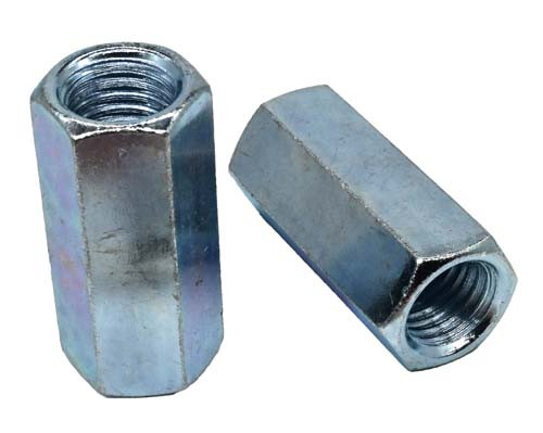 5/16-18 X 1-3/4 ZINC PLATED COUPLING NUT GRADE A
