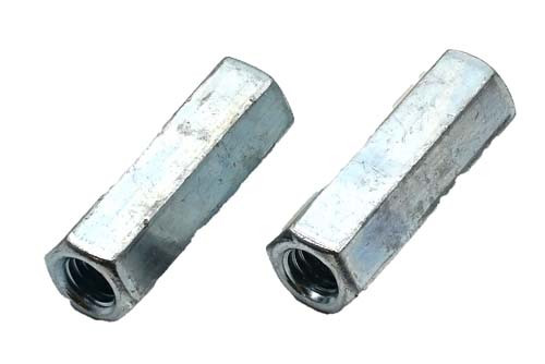 5/8-11 X 2-1/8 ZINC PLATED COUPLING NUT