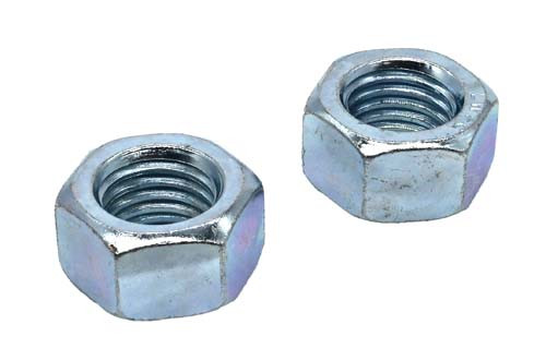 1-1/8 -7 ZINC PLATED STANDARD HEX NUT GRADE A