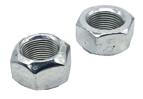 3/8-24 ZINC PLATED STOVER LOCK NUT GRADE C