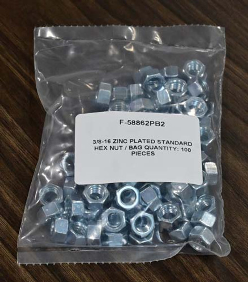 3/4-10 PLAIN FINISH HEAVY HEX NUT A563 GRADE A / BAG QUANTITY: 50 PIECES 3/4-10 PLAIN FINISH HEAVY HEX NUT A563 GRADE A / BAG QUANTITY: 50 PIECES