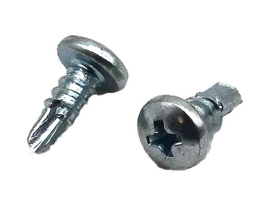 #6-20 X 1/2 ZINC PLATED PHILLIPS PAN HEAD DRILLER SCREW