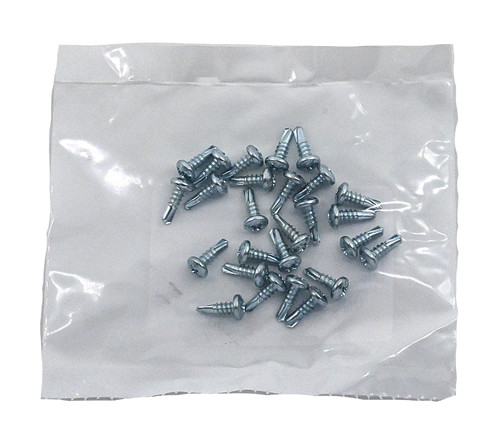 #10 X 1 ZINC PLATED PHILLIPS PAN HEAD DRILLER SCREW / BAG QUANTITY: 100 PIECES
