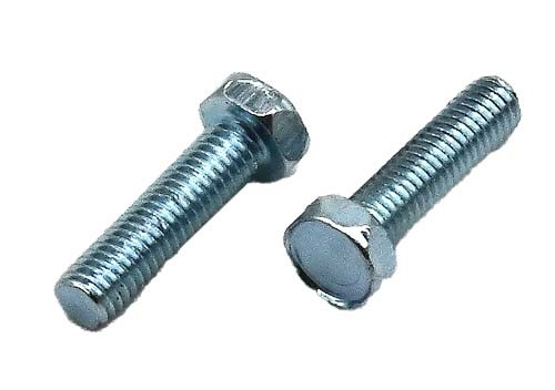 #8-32 X 3/8 ZINC PLATED HEX HEAD MACHINE SCREW
