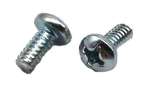 #4-40 X 3/4 ZINC PLATED PHILLIPS PAN HEAD MACHINE SCREW