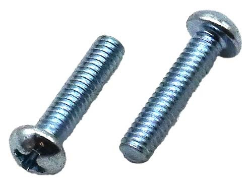 #8-32 X 1-1/4 ZINC PLATED PHILLIPS ROUND HEAD MACHINE SCREW