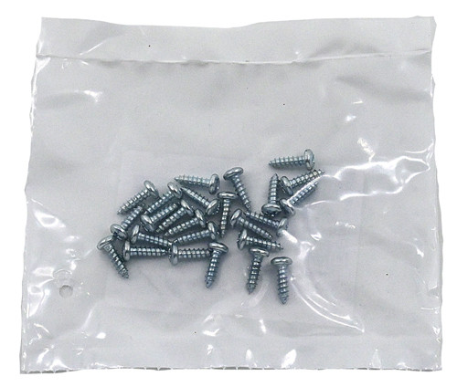 #8 X 1/2 ZINC PLATED PHILLIPS PAN HEAD TAPPING SCREW / BAG QUANTITY: 100 PIECES