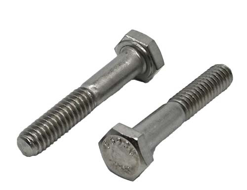 3/8-16 X 12 STAINLESS STEEL HEX HEAD BOLT GRADE 304 (18-8)