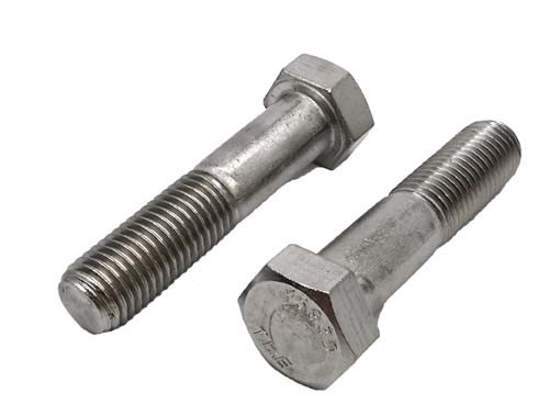7/8-9 X 4-1/2 STAINLESS STEEL HEX HEAD BOLT GRADE 304 (18-8)