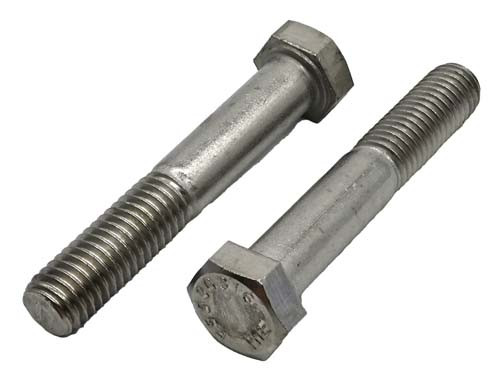 1-8 X 4-1/2 STAINLESS STEEL HEX HEAD BOLT GRADE 316