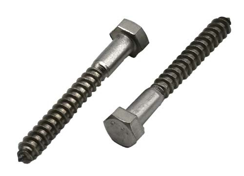 5/16 X 1-1/2 STAINLESS STEEL HEX HEAD LAG BOLT GRADE 304 (18-8)