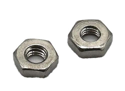 #10-32 STAINLESS STEEL MACHINE SCREW NUT GRADE 316
