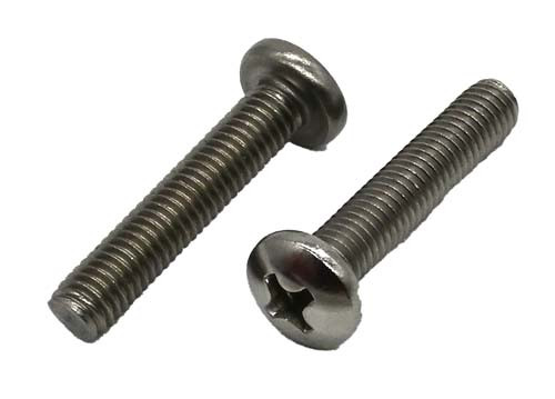 #10-32 X 1-1/4 STAINLESS STEEL PHILLIPS PAN HEAD MACHINE SCREW GRADE 304 (18-8)
