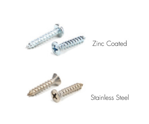 #8 X 3/8 STAINLESS STEEL PHILLIPS OVAL HEAD TAPPING SCREW GRADE 304 (18-8)